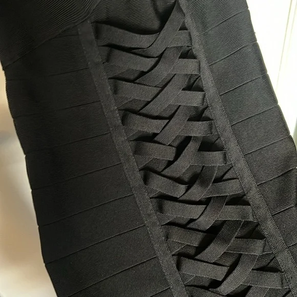 BEBE CORSET BANDAGE DRESS 2010s - Picture 3 of 3